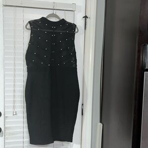 NWT - Studded Black Cocktail Dress